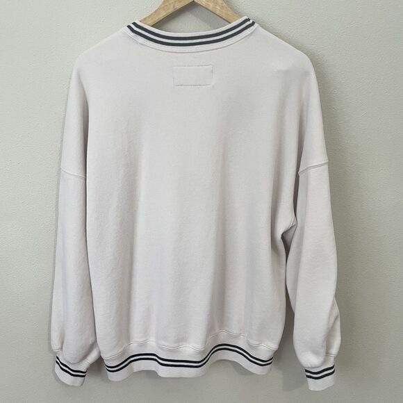 Abercrombie & Fitch San Francisco 49ers Graphic Oversized Crewneck Sweatshirt S - Picture 3 of 12